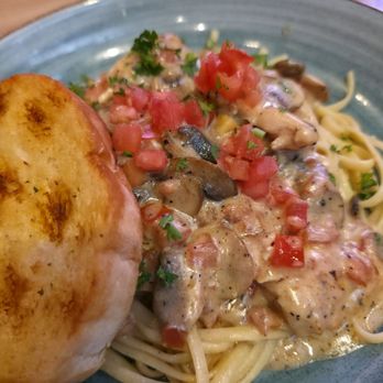 Dave & Buster's Jacksonville - Blackened chicken Alfredo pasta - Arcades Near Me - Jacksonville, Florida