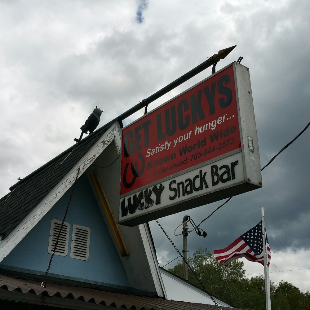 Luckys Snack Bar - World famous - Burgers Near Me - Spanish, Ontario
