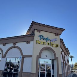 Exterior outside entrance of Peg's Glorified Ham n Eggs - Front Entrance - Henderson, Nevada Exterior outside entrance of Peg's Glorified Ham n Eggs - Front Entrance - Henderson, Nevada