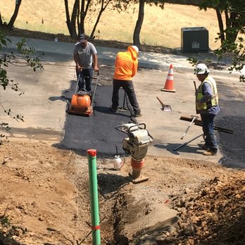Hernandez General Engineering - Asphalt patch back from sewer tie in - General Contractors Near Me