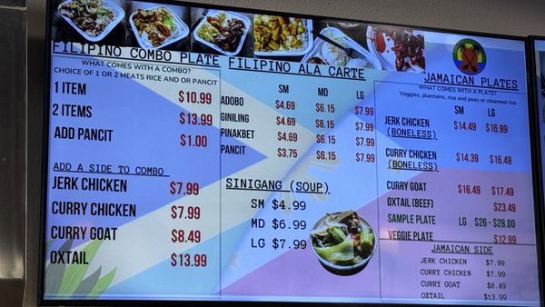 Menu photo 1 Jampinoy Vista, CA