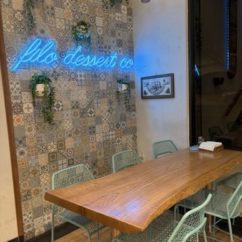 Filo Dessert - Inside seating - Desserts Near Me - Orange, California Filo Dessert - Inside seating - Desserts Near Me - Orange, California