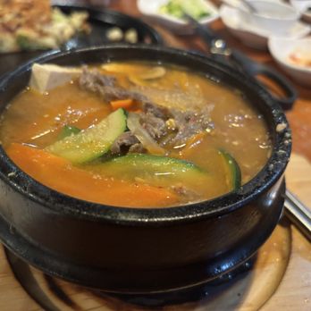 Minari - Doenjang jjigae (soy paste stew) - Korean Near Me - San Bruno, California Minari - Doenjang jjigae (soy paste stew) - Korean Near Me - San Bruno, California