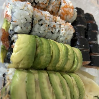 Rooster Thai Sushi - Green Dragon Roll, Atlantic Roll, Buddy Roll - Thai Near Me - Port Richey, Florida