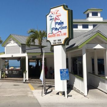 Crabby's Beachside Pavilion - Palm Pavillion - Seafood Near Me - Clearwater Beach, Florida
