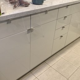 New cabinets! New cabinets!