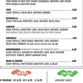 Sonoratown - Menu - Mexican Near Me - Los Angeles, California