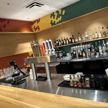 Houndstooth Coffee - Bar area for when you aren't feeling like a coffee! - Coffee & Tea Near Me - Austin, Texas