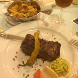 Restaurant Ohm Hein - Rumpsteak mit Kräuterbutter