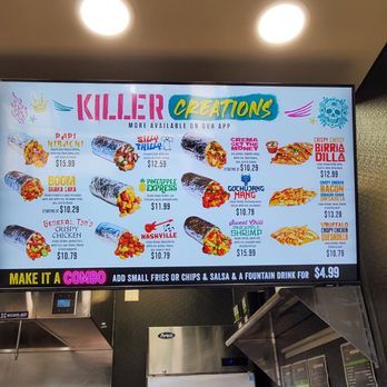 Bubbakoo's Burritos - Menu - Mexican Near Me - Bedford, New Hampshire