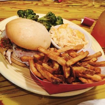 Something Different - a plate of food on a table - Barbeque Near Me - Urbanna, Virginia Something Different - a plate of food on a table - Barbeque Near Me - Urbanna, Virginia