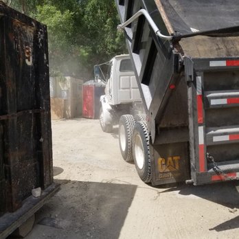 Optomuz Construction Services - 2 of 3 loads arriving 1 more to go. Trucks arriving with base and dumping in tight spaces. - Masonry/Concrete Near Me - Helotes, Texas