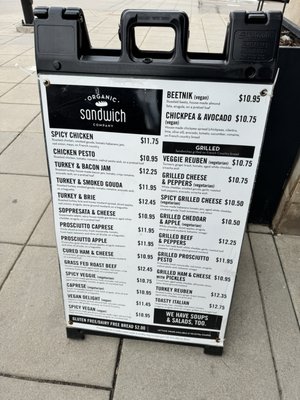 Menu photo 1 Organic Sandwich Boulder, CO