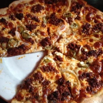 Cleo's Bar & Grill - Chorizo and jalapeño on pizza? Yes please. - American Near Me - Chicago, Illinois Cleo's Bar & Grill - Chorizo and jalapeño on pizza? Yes please. - American Near Me - Chicago, Illinois