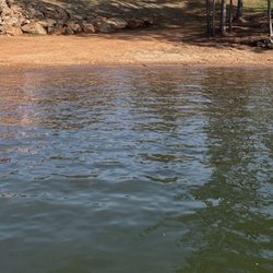 Greenpond Landing - Beach out front of docks