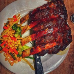 BBQ beef back ribs. Taste is really good