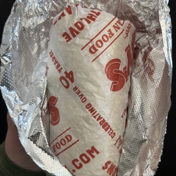Rudy's Mexican Restaurant - Classico Burrito - Mexican Near Me - Santa Barbara, California