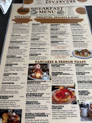 Menu photo 2 Maple Bacon Restaurant Plano, TX