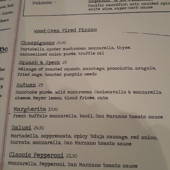 La Bicyclette - The Autumn Pizza....soo fresh and new to the menu! - French Near Me - Carmel, California