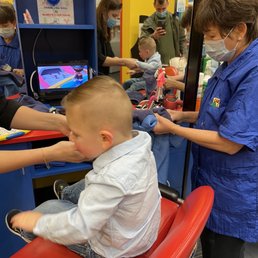 2 years-old hair cut