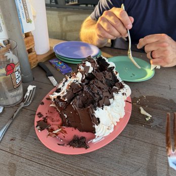 Phuzzy's Boat Shack - Chocolate cake - Seafood Near Me - Saint James City, Florida