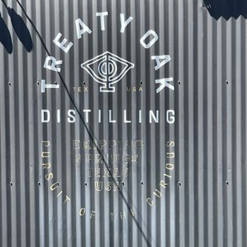 Treaty Oak Distilling - Signage - Distilleries Near Me - Dripping Springs, Texas Treaty Oak Distilling - Signage - Distilleries Near Me - Dripping Springs, Texas