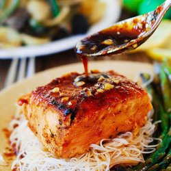 Heirloom Catering - Bulgogi Glaze Salmon
