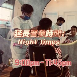 King Pang Hairdressing - Night Cut Service Designed for night returners
Cut when you're busy. Don't rush Focused | Delicate| Undisturbed