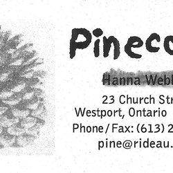 Pinecone of Westport - Carte d'affaire en juillet 2020