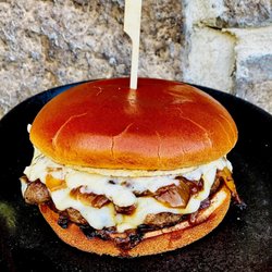Chuck Lager America's Tavern - French Onion Burger