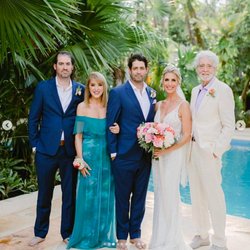 Linda Asaf Design - Elaine E. on location at her son's wedding wearing a Linda Asaf Design. (via Instagram)