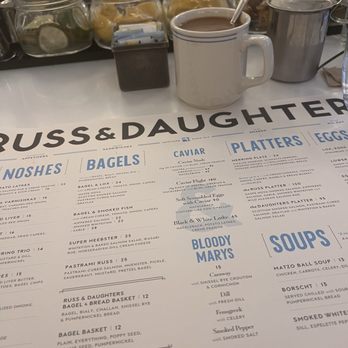 Russ & Daughters Cafe - Bagels Near Me - New York, New York