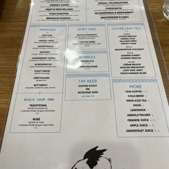 Prep & Pastry - Menu - Breakfast & Brunch Near Me - Tucson, Arizona