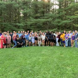 St. Patrick's County Park - The trees provided a beautiful natural background for our 30 year high school reunion photo