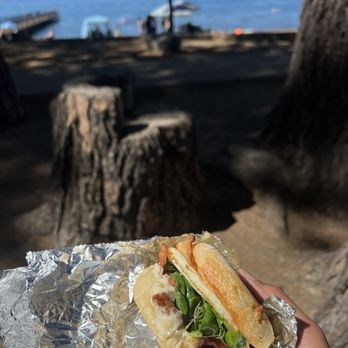 Tahoe Central Market - Breakfast!! English muffin toasted Turkey Bacon Chipotle mayo Pepper jack Spinach Tomato - Grocery Near Me - Kings Beach, California Tahoe Central Market - Breakfast!! English muffin toasted Turkey Bacon Chipotle mayo Pepper jack Spinach Tomato - Grocery Near Me - Kings Beach, California