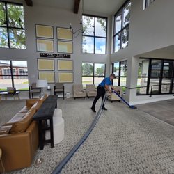 Steam Plus - Dental clinic carpet cleaning.