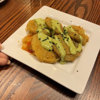 Miss Shirley's Cafe, Inner Harbor - Fried Green Tomatoes - Breakfast & Brunch Near Me - Baltimore, Maryland