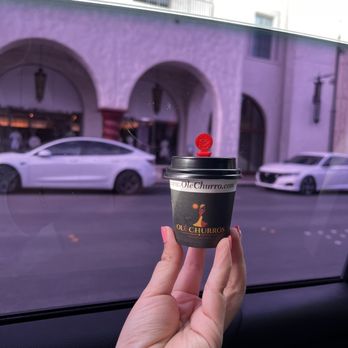 Ole Churros - How cute is the tiny sauce cup. - Spanish Near Me - Paradise, Nevada Ole Churros - How cute is the tiny sauce cup. - Spanish Near Me - Paradise, Nevada