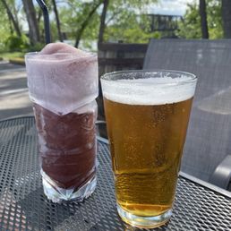 Adult Slushy and ice cold beer! Adult Slushy and ice cold beer!