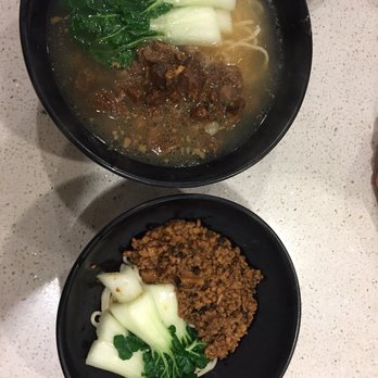 Luscious Dumplings - Side-by-side comparison: large vs. regular - Noodles Near Me - Monrovia, California