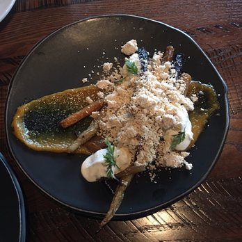 Riel - Carrots: really complex mix of tastes!  Wonderful dish. - New American Near Me - Houston, Texas