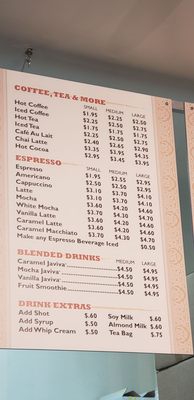 Menu photo 1 HSS Cafe San Francisco, CA Menu photo 1 HSS Cafe San Francisco, CA