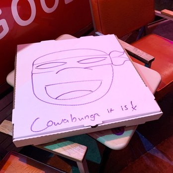 Pie Hole - a pizza box with a drawing on it - Pizza Near Me - Idaho Falls, Idaho Pie Hole - a pizza box with a drawing on it - Pizza Near Me - Idaho Falls, Idaho