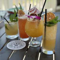 The Honu - Great variety of tiki drinks on the menu!