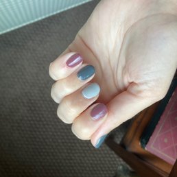 Finished nails Finished nails