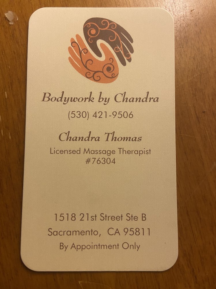 Bodywork By Chandra Logo