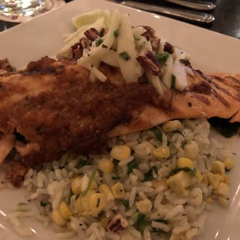 Jack Allen's Kitchen - ruby trout.  not the same as regular trout.  in fact, it tastes more like mild salmon. - Southern Near Me - Round Rock, Texas