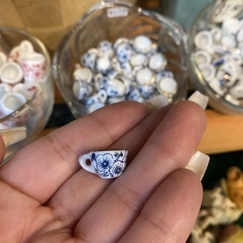 Creative Procrastinations and Whimsical Necessities - The smallest tea cups you'll ever see - Women's Clothing Near Me - Shepherdstown, West Virginia