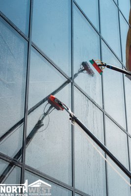 Interior Window Cleaning - Whether you need a one-time clean or regular maintenance, we handle everything from residential windows to storefronts, skylights, solar panels, screens, tracks, mirrors, and more. No streaks. No hassle. Just beautifully clean glass every time. Interior Window Cleaning - Whether you need a one-time clean or regular maintenance, we handle everything from residential windows to storefronts, skylights, solar panels, screens, tracks, mirrors, and more. No streaks. No hassle. Just beautifully clean glass every time.