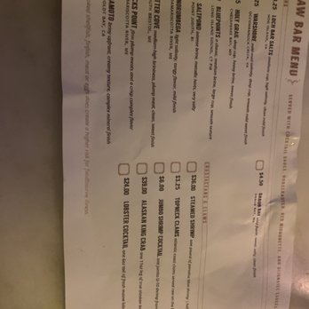 Loch Bar - Oyster Menu - Seafood Near Me - Baltimore, Maryland Loch Bar - Oyster Menu - Seafood Near Me - Baltimore, Maryland